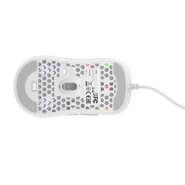 Фото - Мышь проводная игровая Xtrfy M42 RGB White (XG-M42-RGB-WHITE)