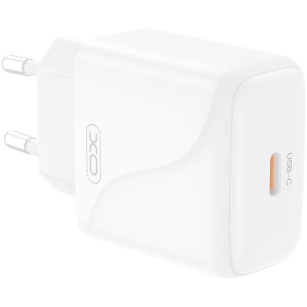 Фото - Мережевий зарядний пристрій XO 20W Single USB-C Fast Charger (XO-QC41)