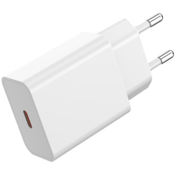 Фото - Сетевое зарядное устройство XO L126 - 20W PD Single port USB-C (L126_White)