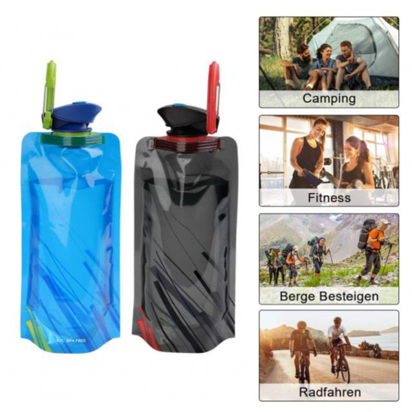 Фото - Пляшка для води XOKO ChildCare 001 Black (XK-BOTL001-BK)