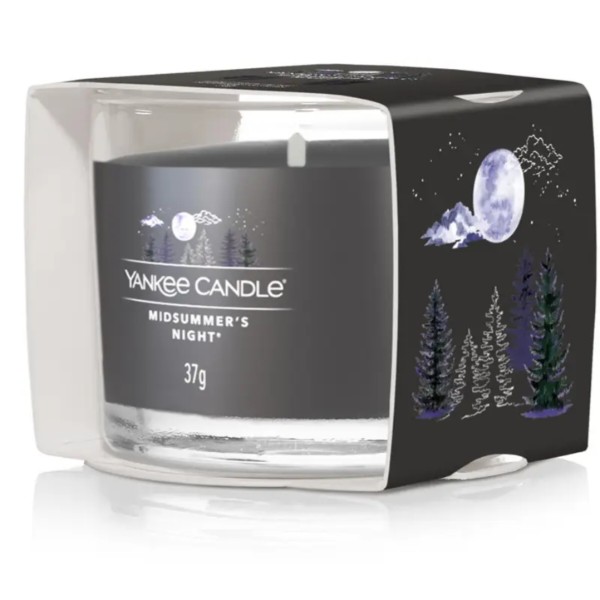 Фото - Свічка скло Yankee Candle Mini Midsummer's Night (Літня Ніч) 37 г (1701446E)