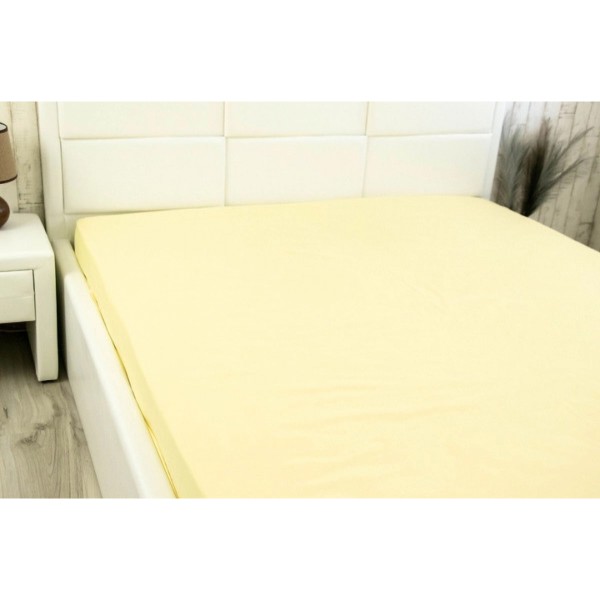 Фото - Простынь двуспальная Руно Yellow бязь 160х200 (500.114У_Yellow)