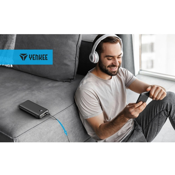 Фото - Батарея мобильная YENKEE YPB 3018 - 30000 mAh PD20W Black (35057019)
