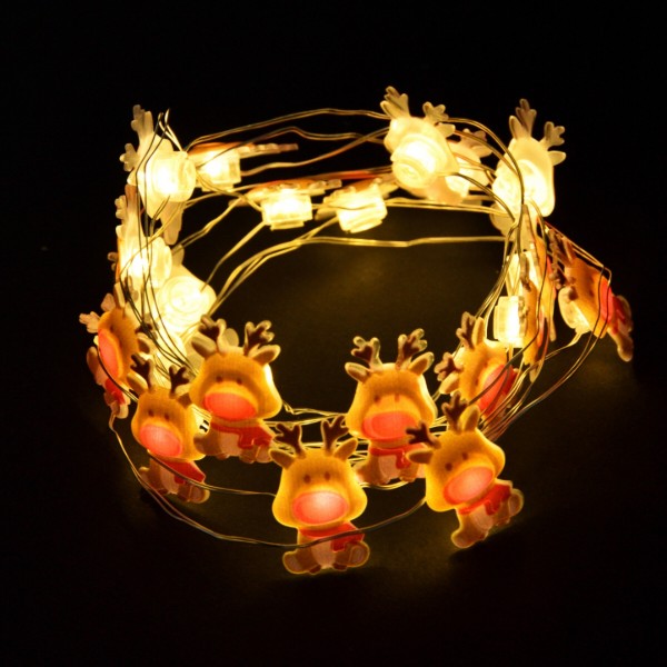 Фото - Гирлянда линейная YES! Fun Олени 20 LED тепл. бел. 2,2 м (801206)