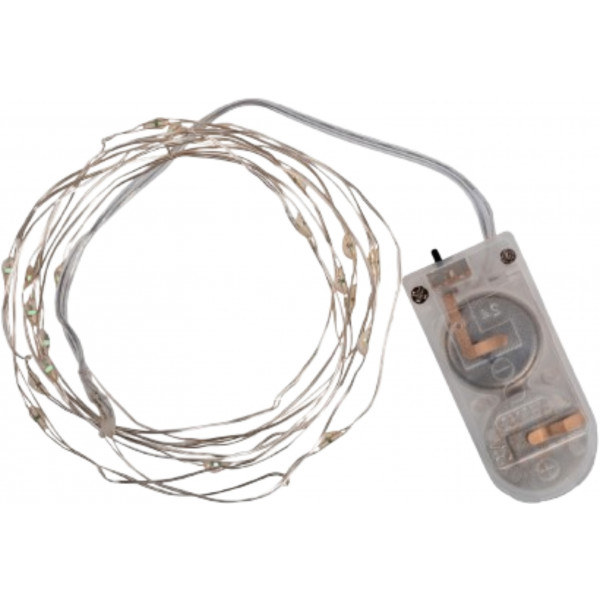 Фото - Гирлянда линейная YES! Fun нить медная 20 LED тепло-белая 2 м батарейки (975020) Фото - Гирлянда линейная YES! Fun нить медная 20 LED тепло-белая 2 м батарейки (975020)