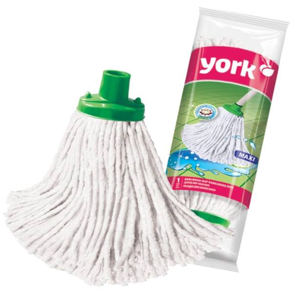 Фото - Змінна насадка на швабру York МОП бавовна максi 159 г (7302) Фото - Змінна насадка на швабру York МОП бавовна максi 159 г (7302)