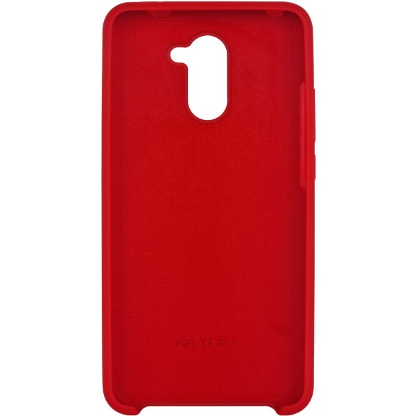 Фото - Чохол для смартфону Zarmans Soft Touch for Huawei Y7-2017 Red (000002321)