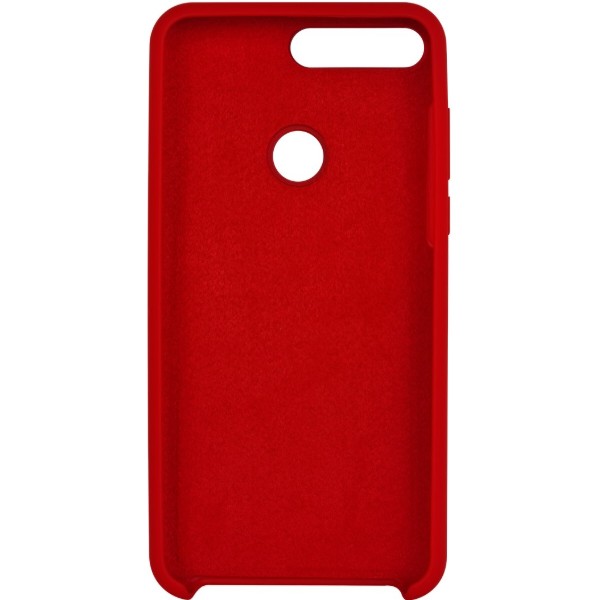 Фото - Чехол для смартфона Zarmans Soft Touch for Huawei Y7 Prime 2018 Red (000002316)