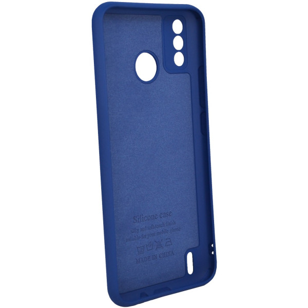 Фото - Чохол для смартфону Zarmans Soft Touch 
for Tecno Spark 6Go Blue (000002179)