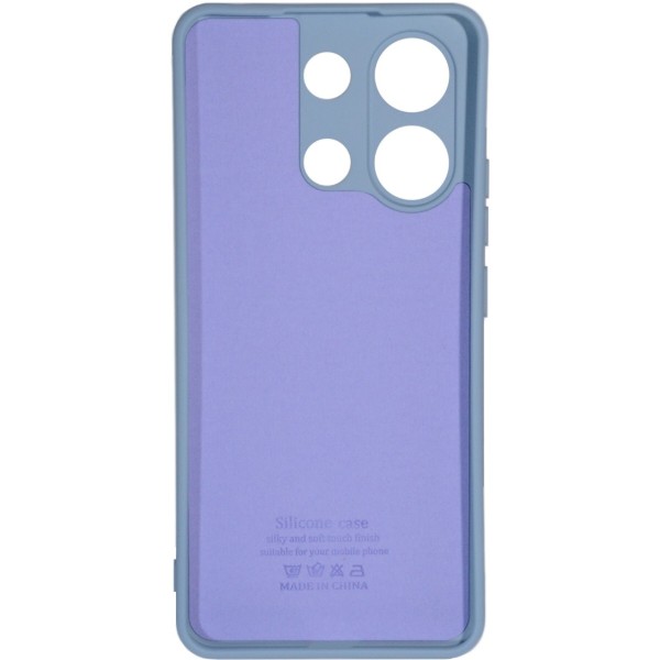 Фото - Чехол для смартфона Zarmans Soft Touch for Xiaomi Redmi Note 13 Pro 4G Light Blue (000002095)