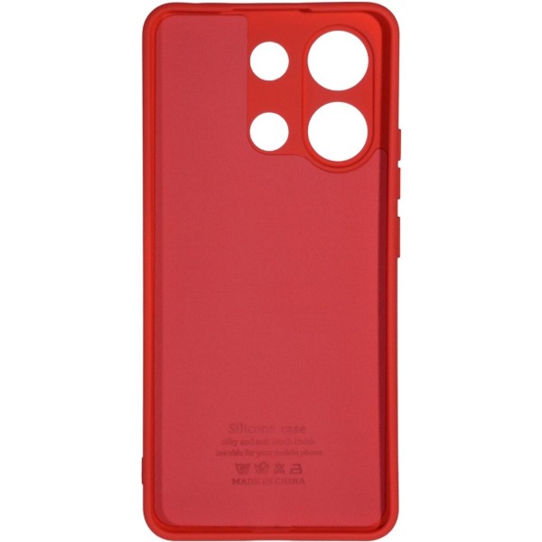 Фото - Чохол для смартфону Zarmans Soft Touch for Xiaomi Redmi Note 13 Pro 4G Red (000002183)