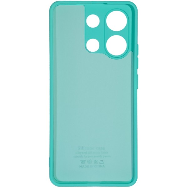 Фото - Чохол для смартфону Zarmans Soft Touch for Xiaomi Redmi Note 13 Pro 4G Turquoise (000002088)