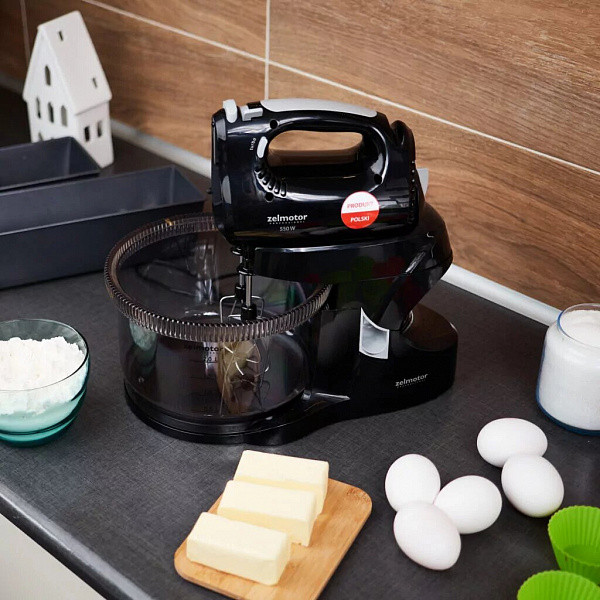 Фото - Миксер с чашей Zelmotor 451.8 UA Black