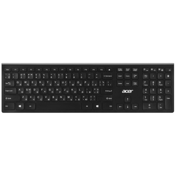 Фото - Клавіатура бездротова Acer OKR020 (ZL.KBDEE.011) Black