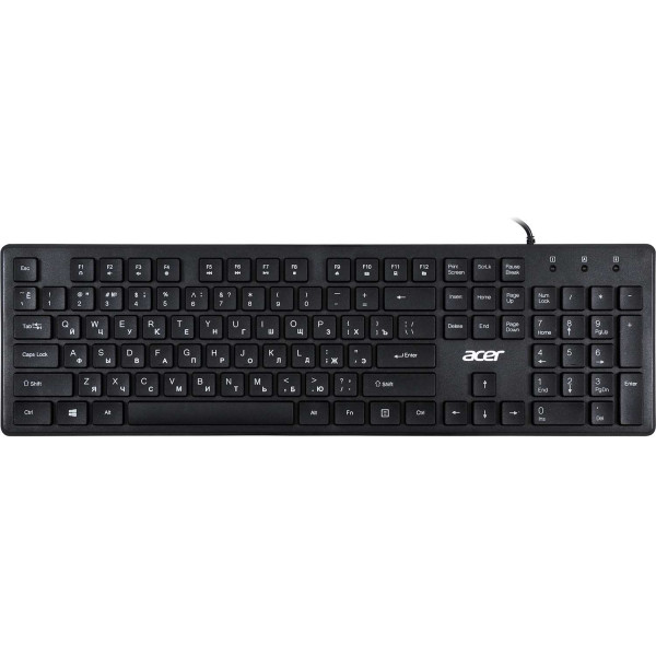Фото - Клавіатура дротова Acer OKW02 (ZL.KBDEE.013) Black