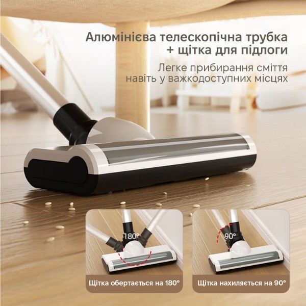 Фото - Пылесос ручной для дома INSPIRE A-091-1 White