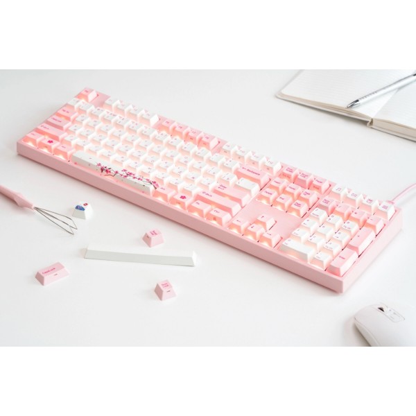 Фото - Клавиатура проводная игровая Varmilo VEM108 Sakura R1 EC V2 Ivy UA (A36A042B1A3A17A036)