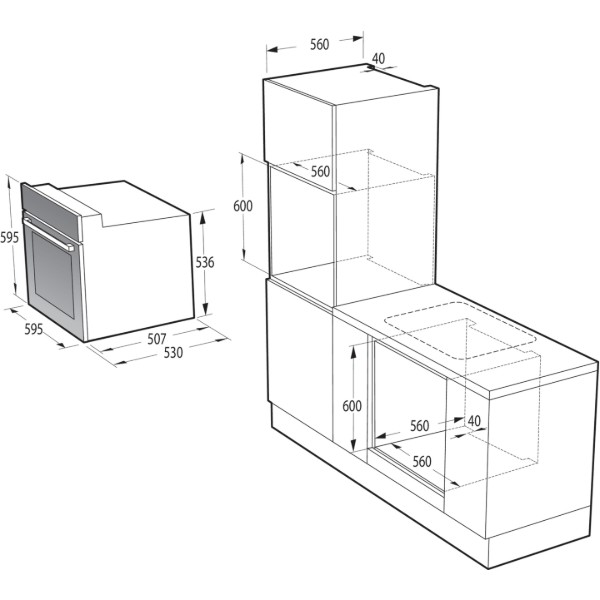 Фото - Духовой шкаф Gorenje BO6615E01B
