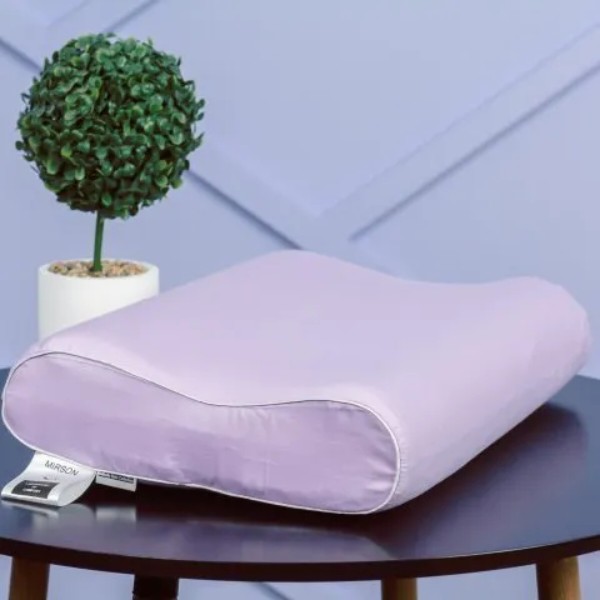 Фото - Подушка ортопедична MirSon №4145 Delicate Satin 3820 Calypso 49х32х10.5 см (2200006423591)