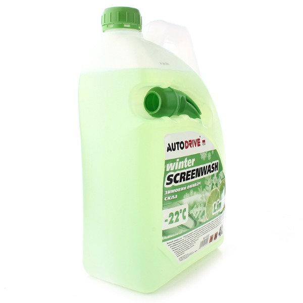 Фото - Омивач скла Auto Drive Winter Screenwash Lime-22 °C 4л (AD0122)