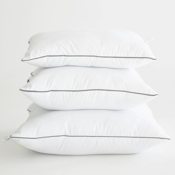 Фото - Подушка стандартна MirSon бавовняна 50х70 №2755 Royal Silver Cotton (2200005197073)
