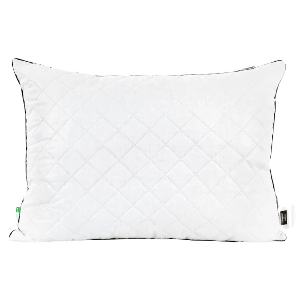 Фото - Подушка стандартная MirSon хлопковая 1455 Royal Pearl Высокая 40х60 см (2200001537675)