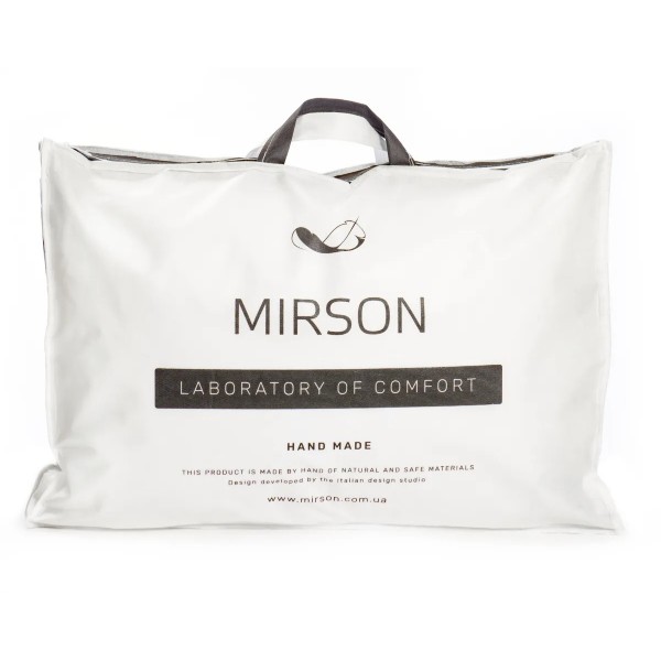 Фото - Подушка стандартная MirSon Eco Jojoba №617 с эвкалиптом Средняя 70х70 (2200000852434)
