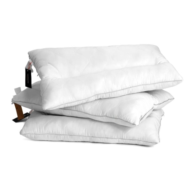 Фото - Подушка стандартна MirSon Deluxe Eco Silver 181 50x70 см (2200000398529)