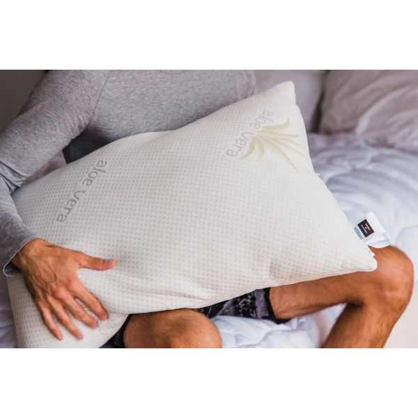 Фото - Подушка стандартная MirSon Memory №740 Dorotea Memory средняя 50х70 см (2200001489462)