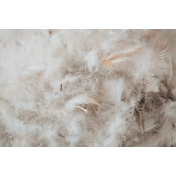 Фото - Подушка стандартная MirSon шерстяная 1224 Royal Pearl Hand Made Premium Мягкая 60х60 см (2200001517905)