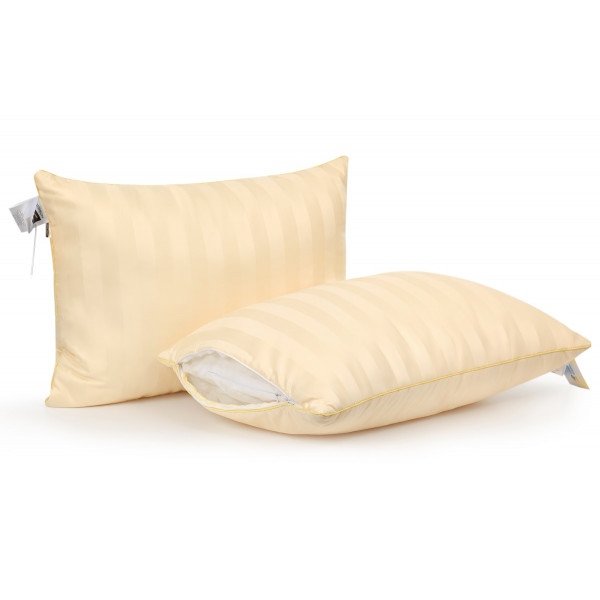Фото - Подушка стандартна MirSon антиаллергенная Carmela Eco-Soft Hand Made 494 Висока 50х70 (2200000625052)