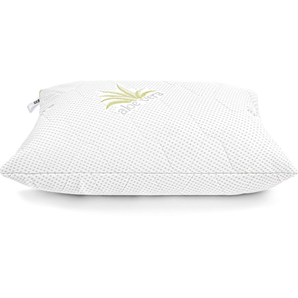 Фото - Подушка стандартна MirSon №870 Alberto з Евкаліптом Hand made Середня 70х70 см (2200003214161)
