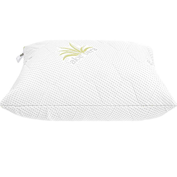 Фото - Подушка стандартна MirSon шовкова №853 Alberto Silk Kapok Hand made Пружна 40х60 см (2200003200638)