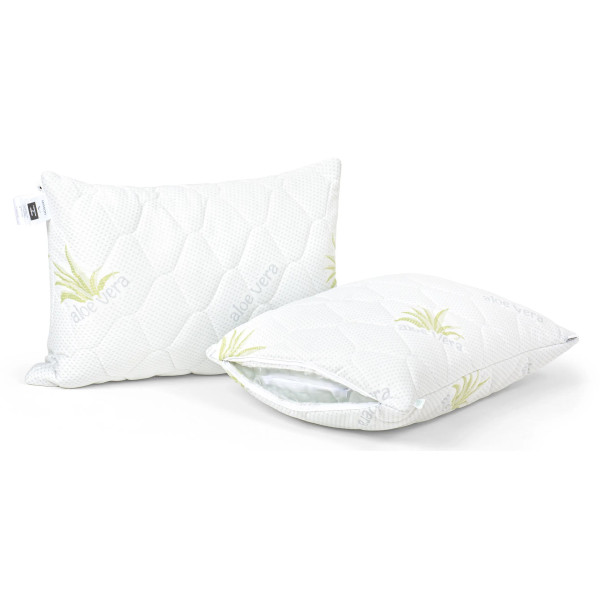 Фото - Подушка стандартна MirSon №869 Alberto  з Евкаліптом Hand made М'яка 70х70 см (2200003214109)