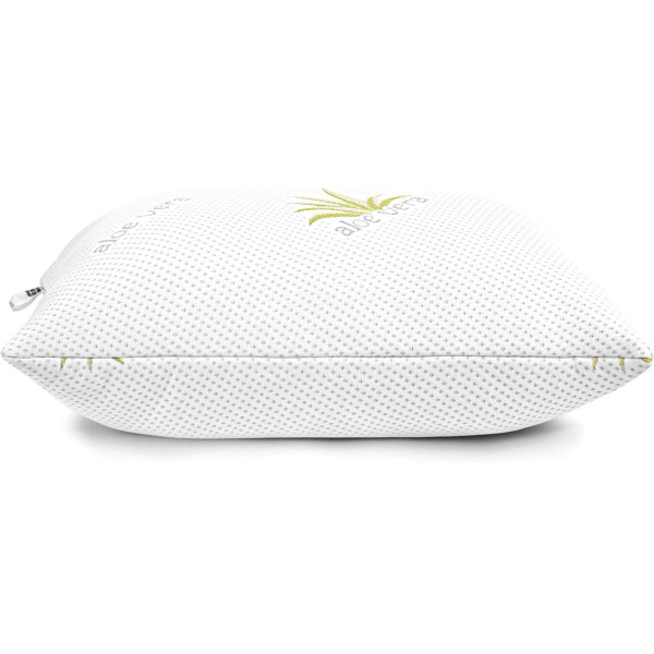 Фото - Подушка стандартна MirSon №802 Dorotea EcoSilk Hand made 60х60 см (2200003196955)