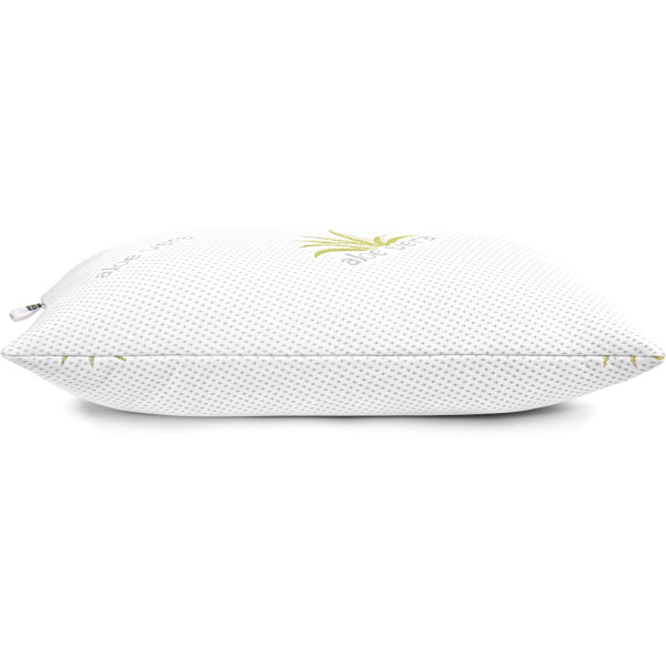 Фото - Подушка стандартна MirSon №800 Dorotea EcoSilk Hand made 40х60 см (2200003196887)