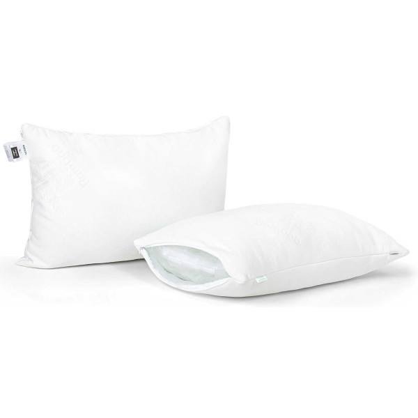 Фото - Подушка стандартна MirSon вовняна №832 Julia Hand made Пружна 40х60 см (2200003198010)