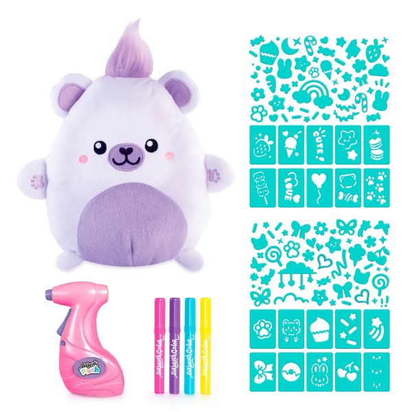 Фото - Набор для декупажа и росписи Canal Toys DIY AIRBRUSH PLUSH - Kawaii Ведмежонок (AIR067)