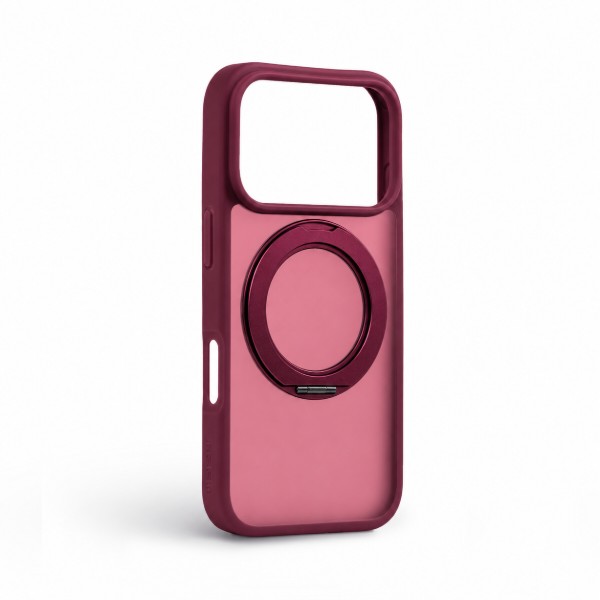 Фото - Чехол для смартфона Armorstandart Unit Stand2 for Apple iPhone 18 Pro / 17 Pro Dark Cherry (ARM92332)