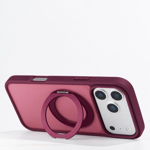 Фото - Чехол для смартфона Armorstandart Unit Stand2 for Apple iPhone 18 Pro Max / 17 Pro Max Dark Cherry (ARM92337)