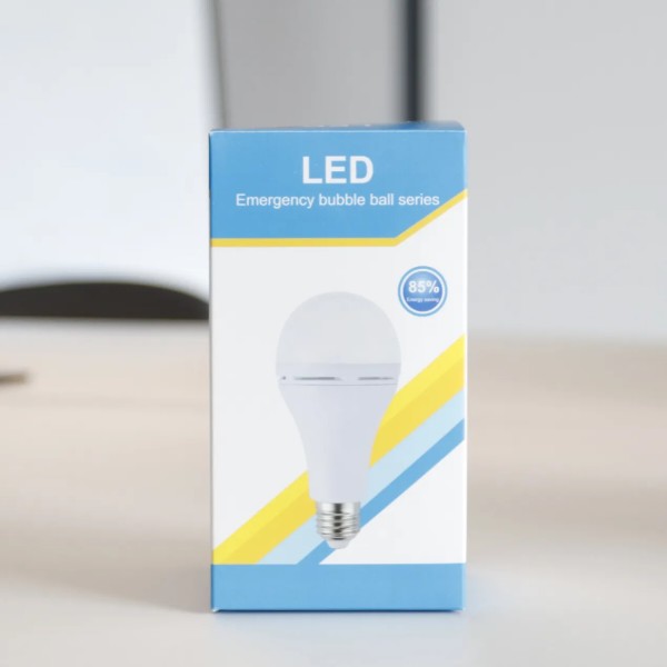 Фото - Лампочка светодиодная аккумуляторная INTELIGENTES LED АС9W DC3W 1200 6400K