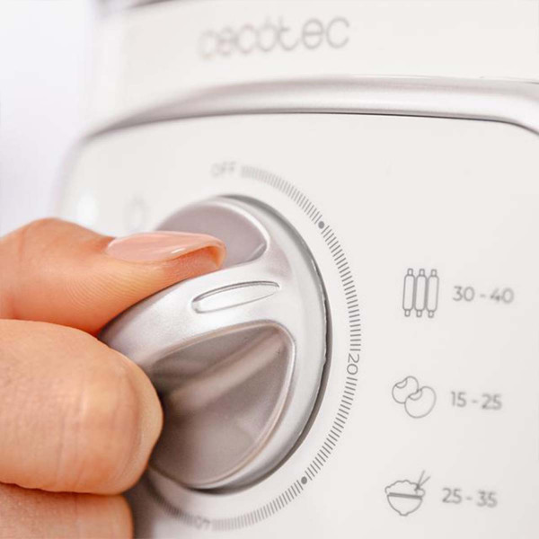 Фото - Пароварка Cecotec Vapovita SteelPot White (A01_EU01_100630)