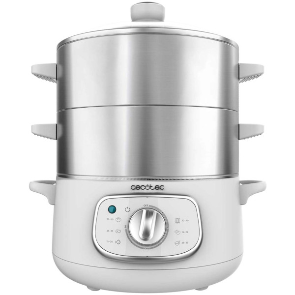 Фото - Пароварка Cecotec Vapovita SteelPot White (A01_EU01_100630)