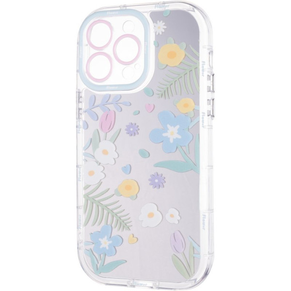 Фото - Чохол для смартфону Gelius Mirror Case for iPhone 14 Pro Max Flowers (101629)