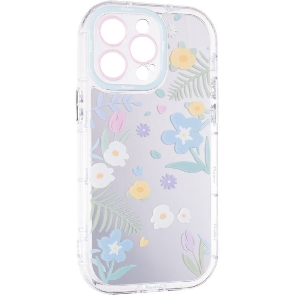 Фото - Чехол для смартфона Gelius Mirror Case for iPhone 15 Pro Max Flowers (101632)