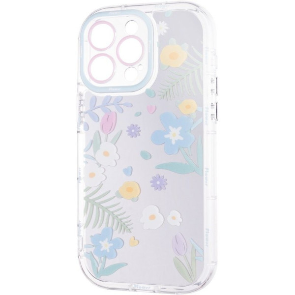 Фото - Чехол для смартфона Gelius Mirror Case for iPhone 15 Pro Max Flowers (101632)