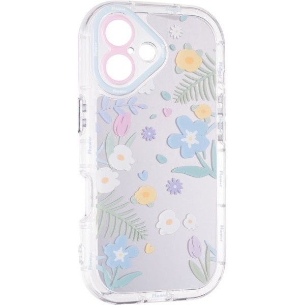 Фото - Чехол для смартфона Gelius Mirror Case for iPhone 16 Flowers (101633)