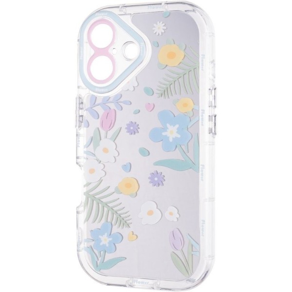 Фото - Чехол для смартфона Gelius Mirror Case for iPhone 16 Flowers (101633)