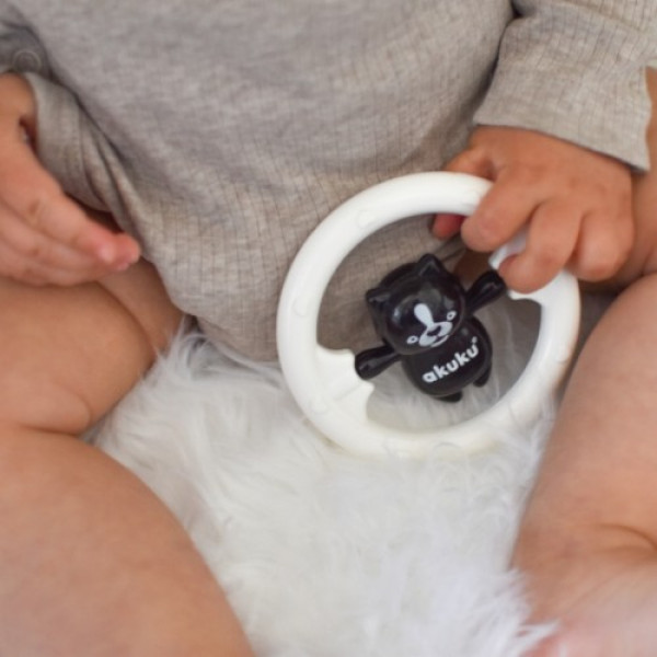 Фото - Брязкальце Akuku Ведмедик (A0467)