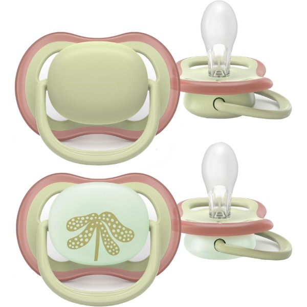 Фото - Ортодонтична пустушка Philips Avent Ultra Air, 6-18 міс. (SCF087/18)